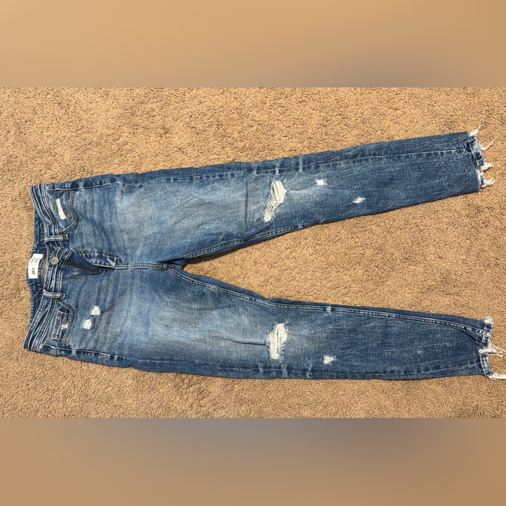 BKE by buckle Distressed Blue Skinny Jeans